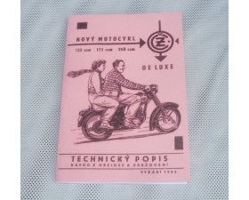 NÁVOD K OBSLUZE - ČZ 125,175,250 + DELUXE